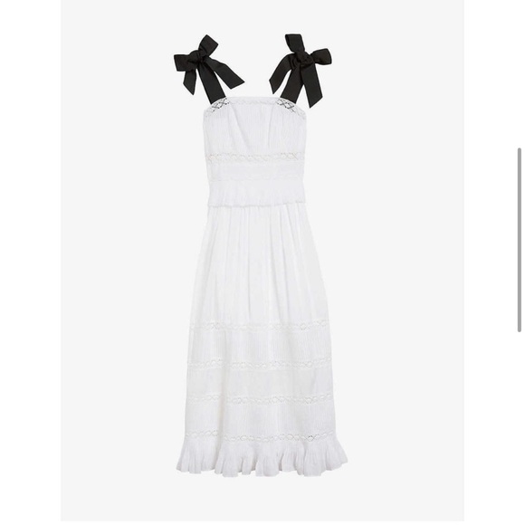 NWT TED BAKER LONDON Promis Eyelet Inset Tea
Dress - Picture 1 of 13